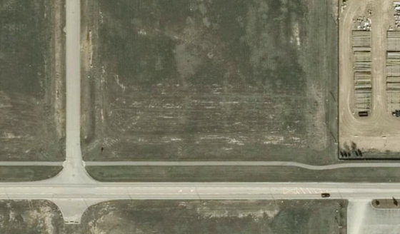 Satellite view of PLAN 1524312 BLOCK 2 LOT 29 in City of Lloydminster, with the parcel boundary outlined