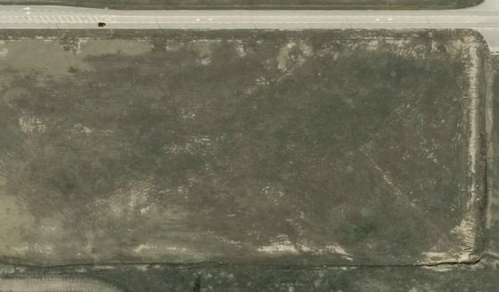 Satellite view of PLAN 1523528 BLOCK 7 LOT 3 in City of Lloydminster, with the parcel boundary outlined