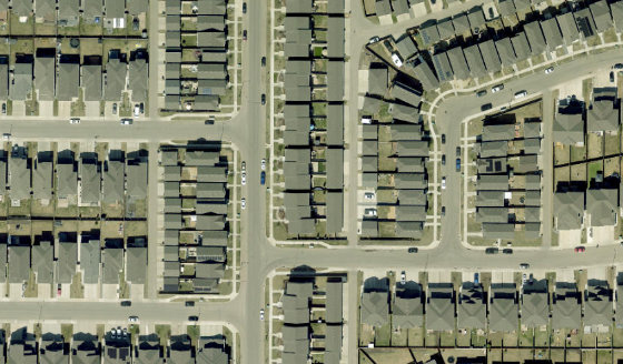 Satellite view of PLAN 1623032 BLOCK 12 LOT 4 in City of Edmonton, with the parcel boundary outlined