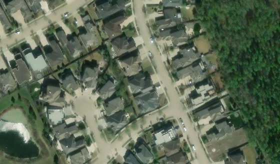Satellite view of PLAN 0728674 BLOCK 11 LOT 14 in City of Edmonton, with the parcel boundary outlined